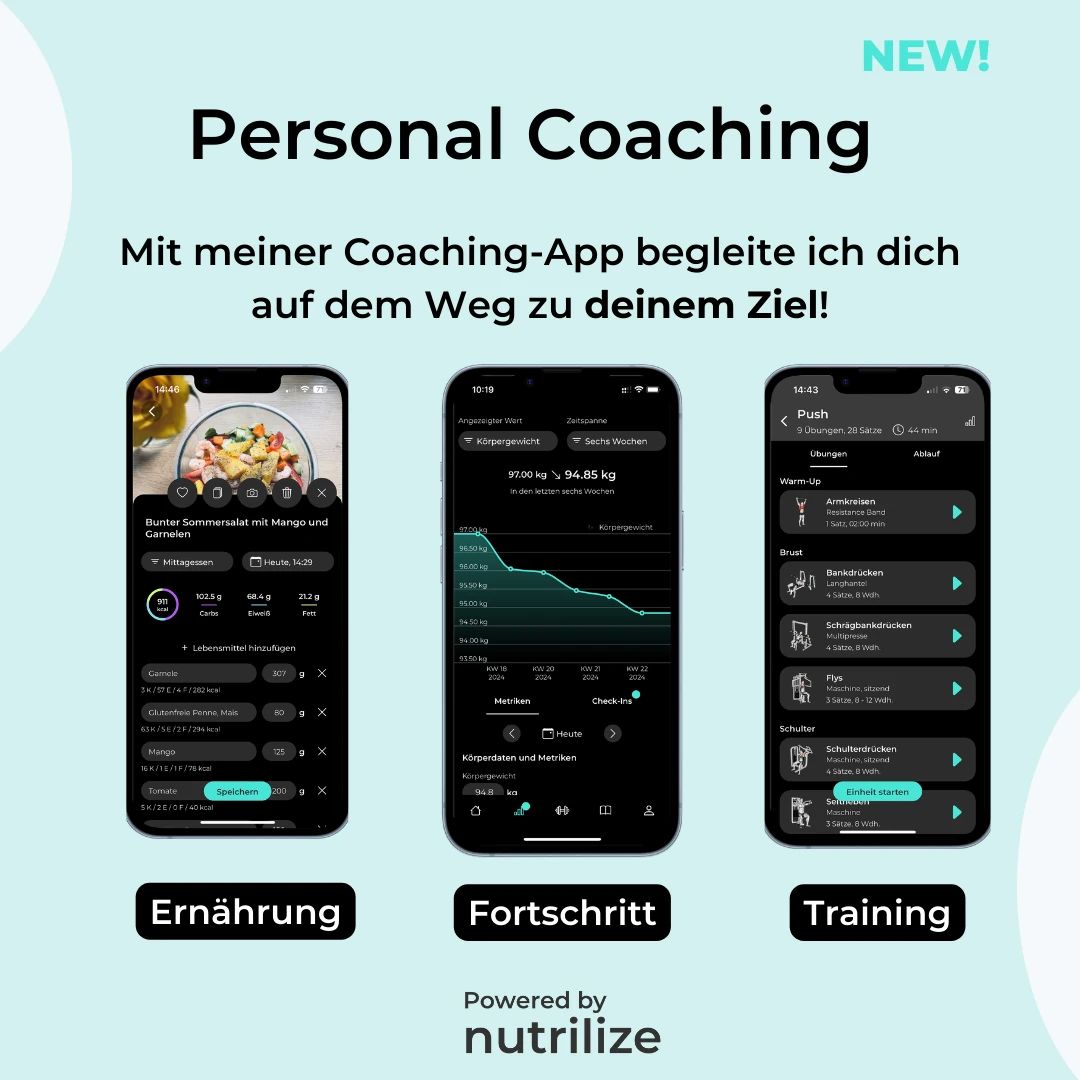 App-Screenshot Übersicht